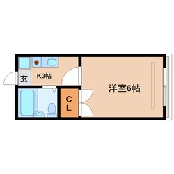 長沼駅 徒歩5分 2階の物件間取画像